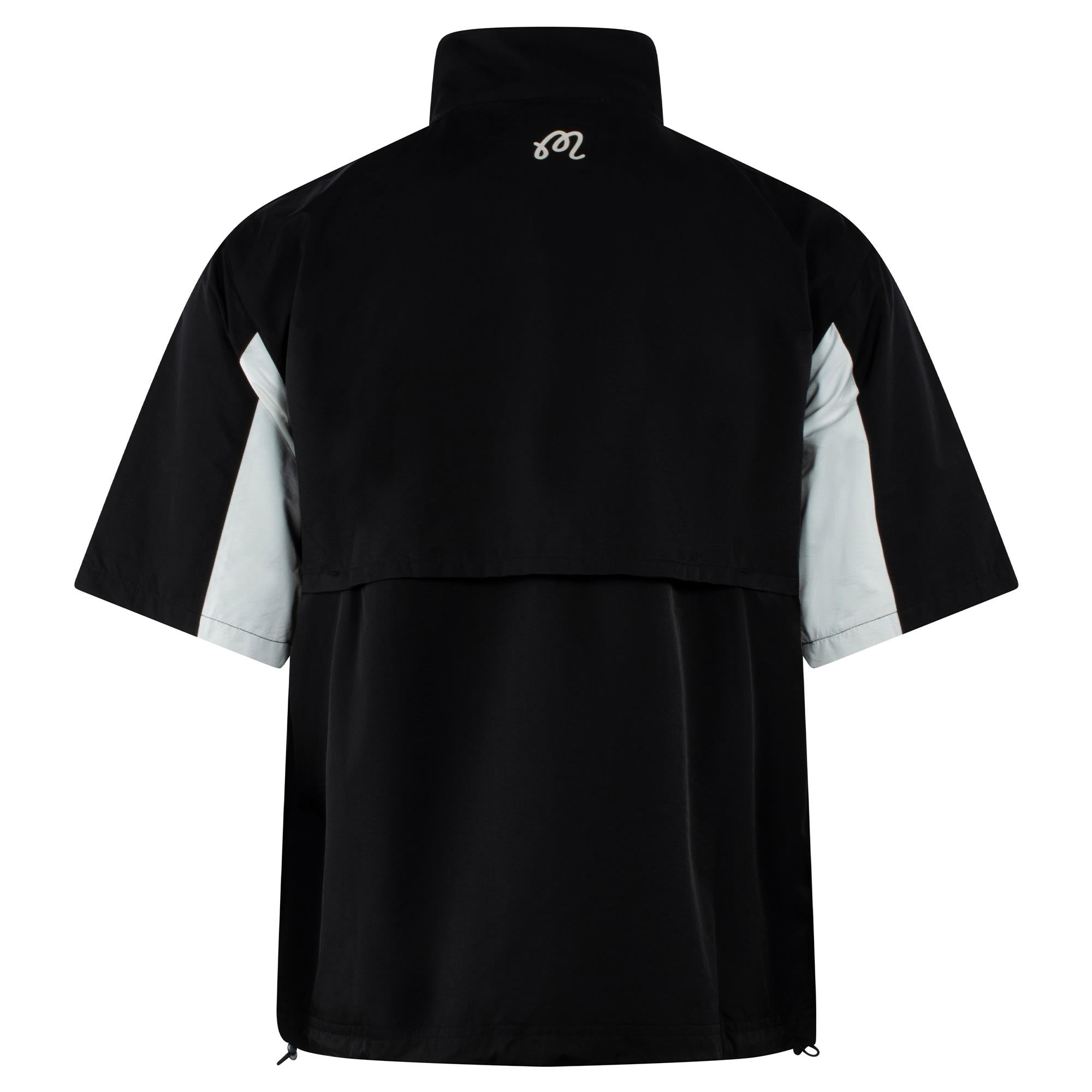 Malbon Golf Cooper Bucket Nylon Golf Windshirt Black